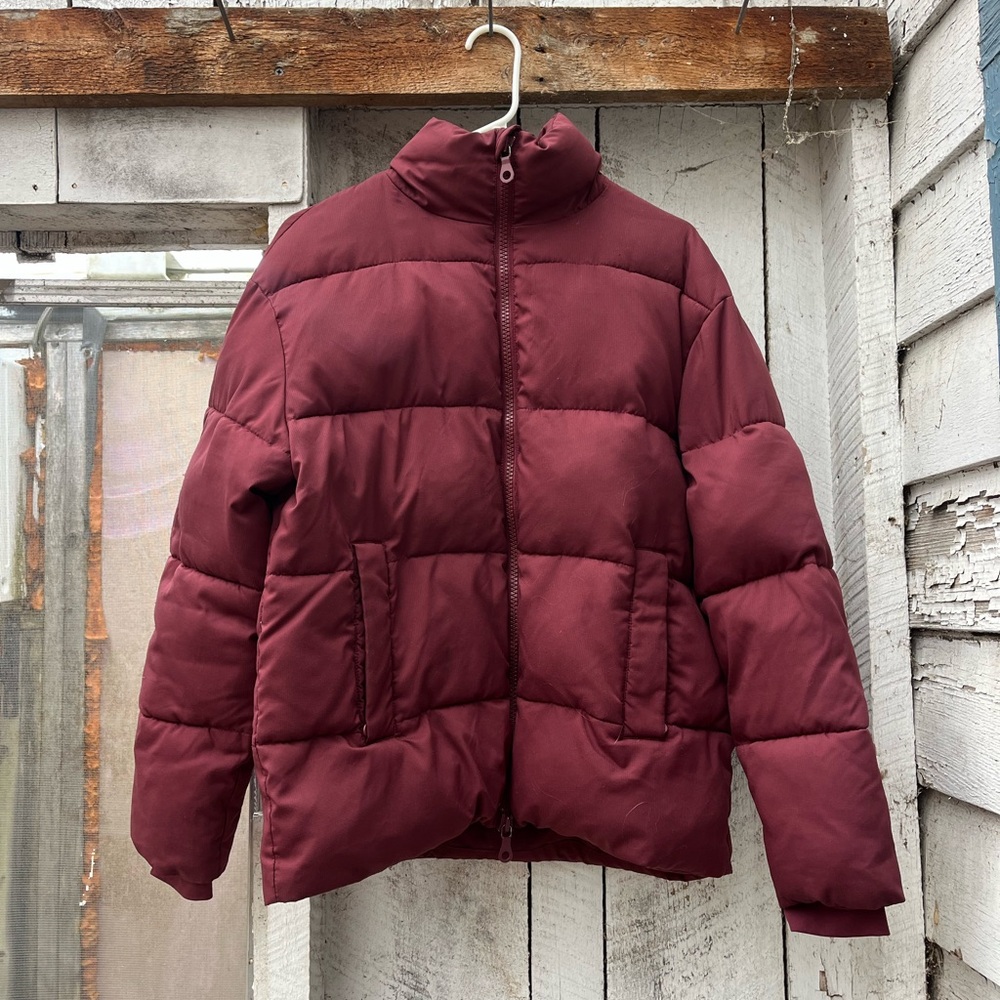Girlfriend Collective Maroon Jacket